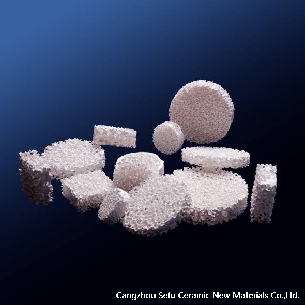 Application technology of ceramic foam filter